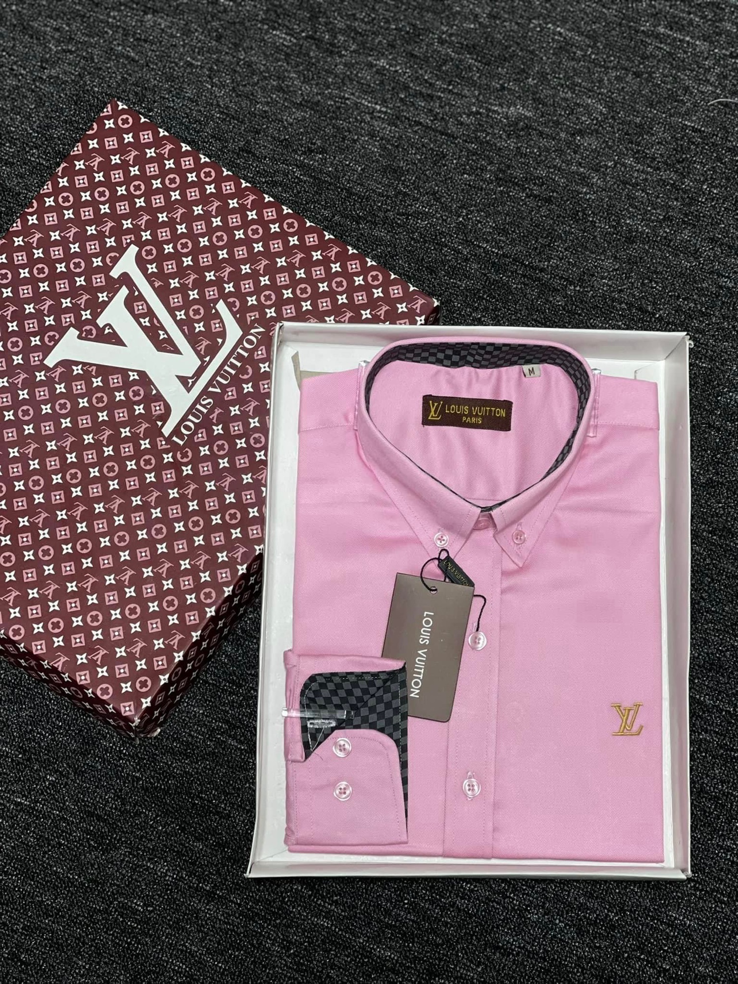 Wear - Louis Vuitton signature solid shirt Price : 1450 BDT S