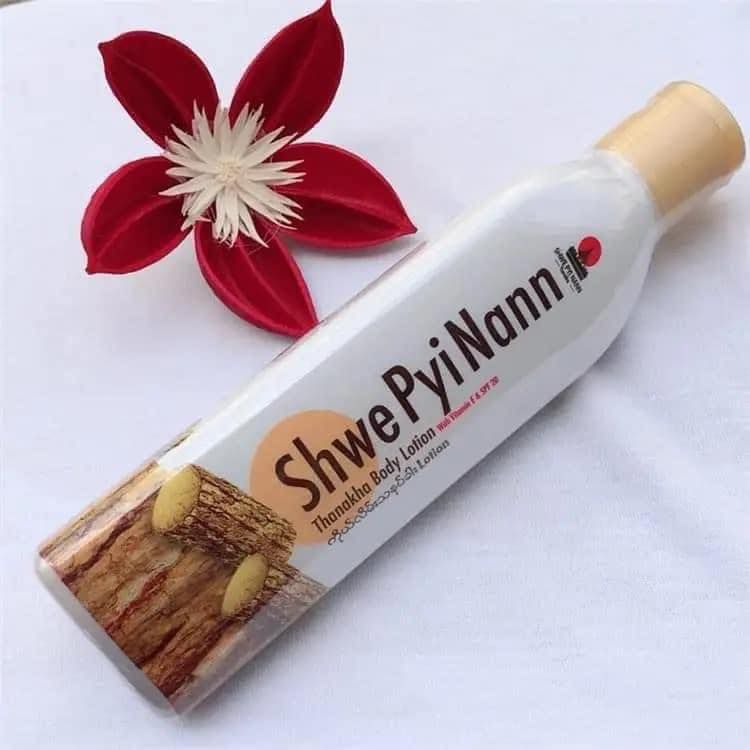 Authentic Thanaka Whitening Body lotion(Shwe Pyi Nann) 200ml Imported From Myanmar. .. 