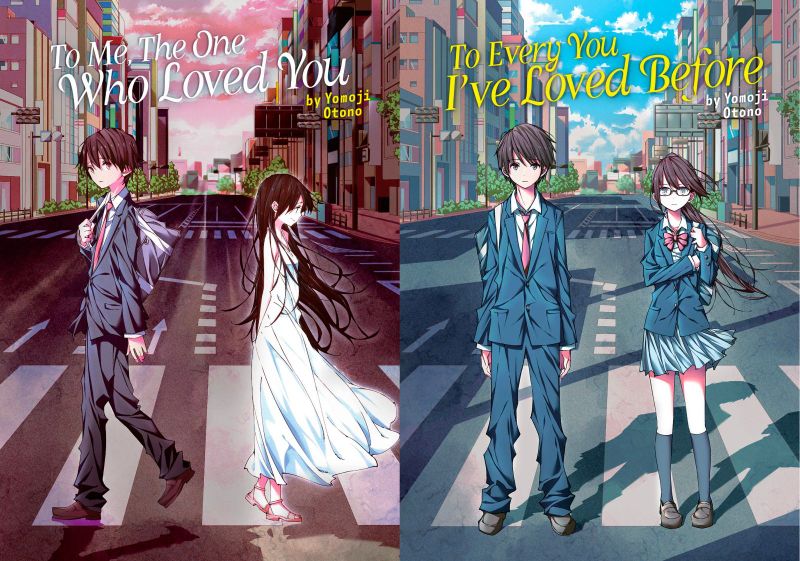 Yomoji Otomo Collection Light Novel Combo (To me, the one who loved you +  To every you I have loved before). 