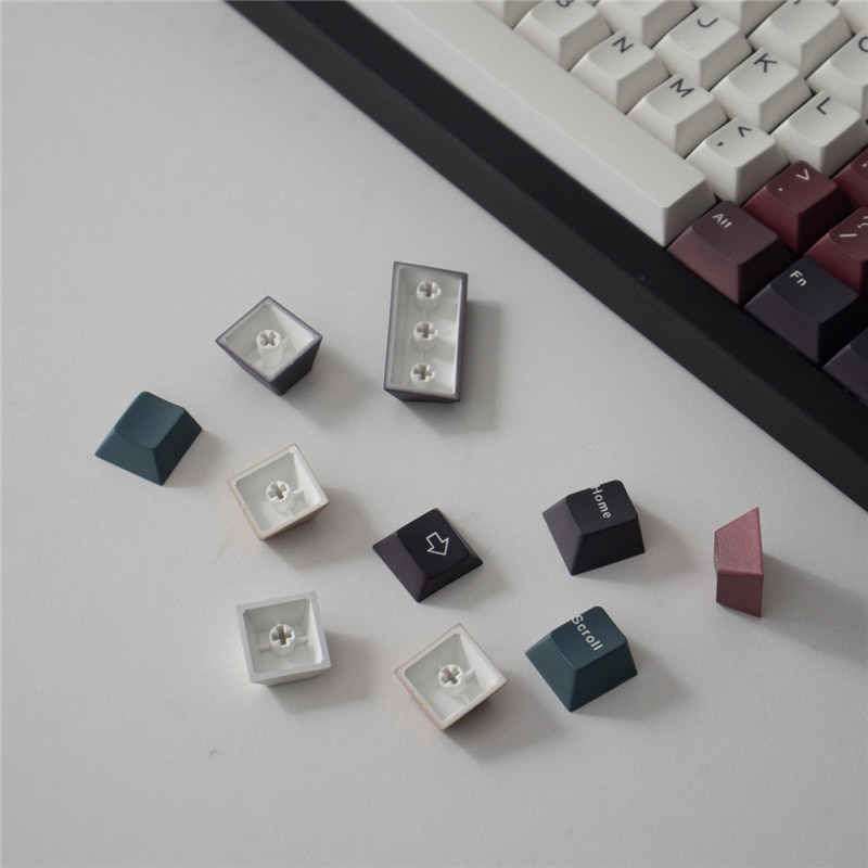 GMK Mixed Lights Keycaps Gaming Profile Cherry PBT Material 23/129 Keys Keycaps Cherry For MX Switch Mechanical Keyboard. 