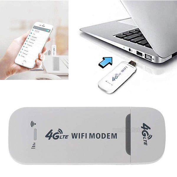 3G/4G LTE All Operator SIM Supported WiFi Modem & Wi-Fi HotSpot Wireless USB Dongle (150Mbps,). 