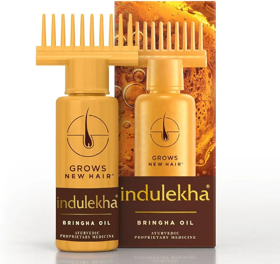 Indulekha Bringha Hair Oil 100 ML | Anti Hair Fall |  Hair Growth Oil |