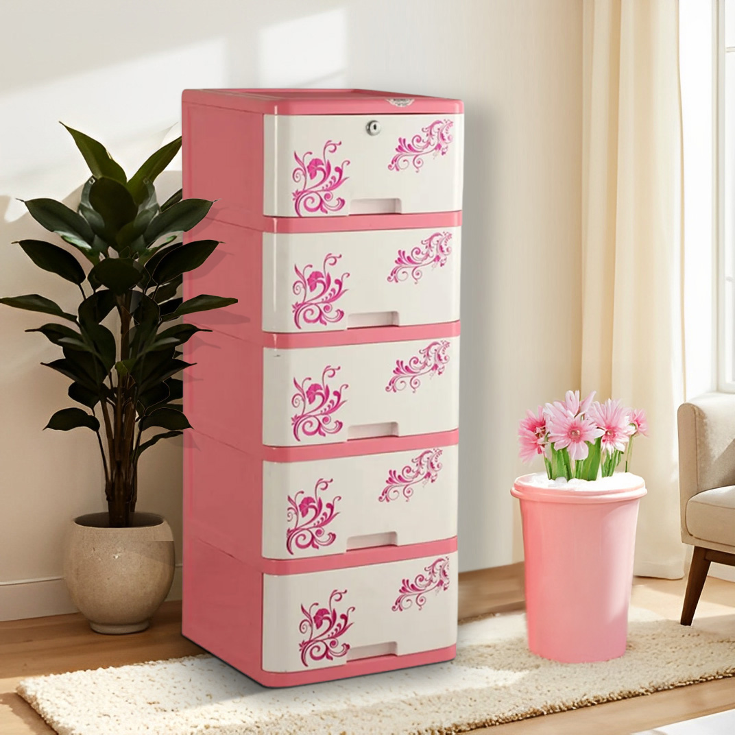 RFL Smart Closet 5 Drawer Elite Pink 891082