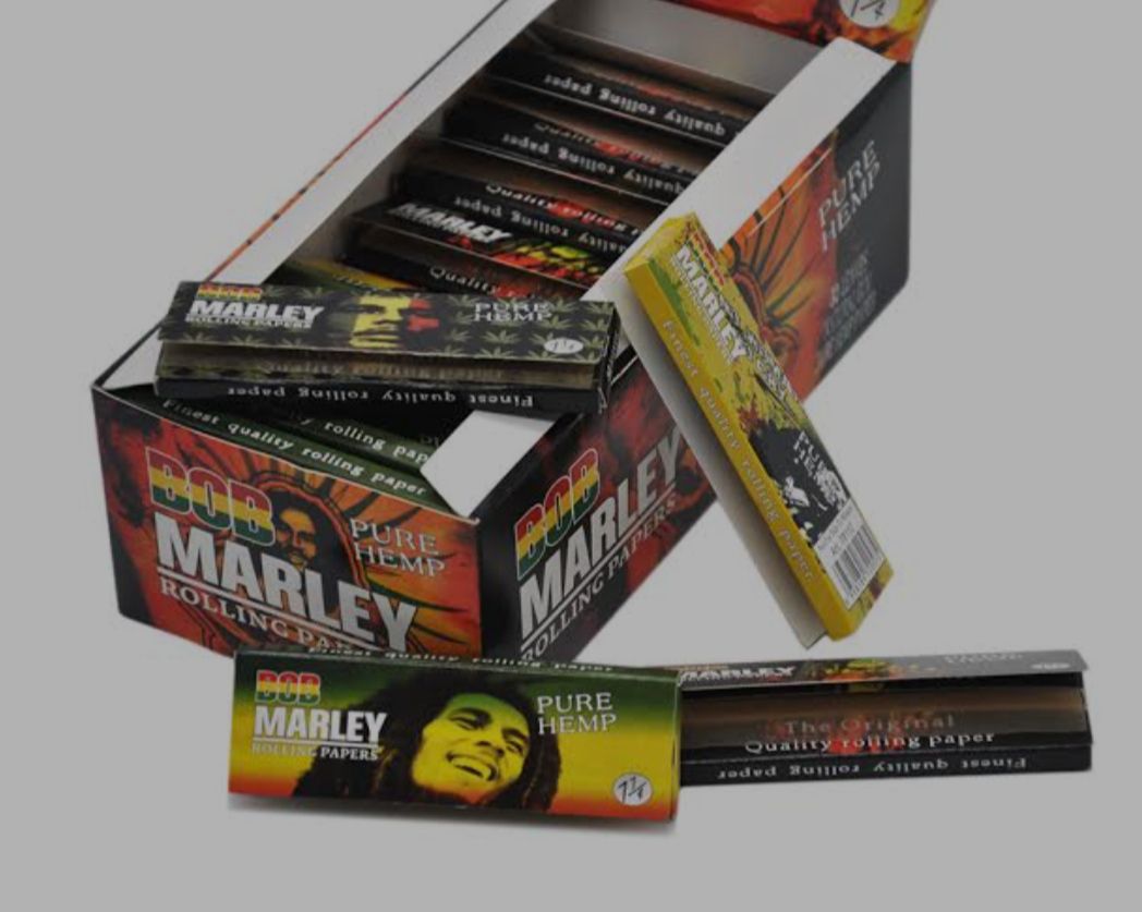 75 mm pure hump bob paper sheet 10 box combo. 