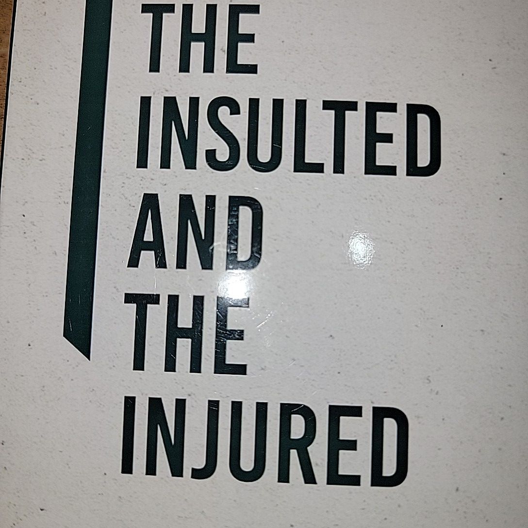 The Insulted And The Injured By Fyodor Dostoevsky. 