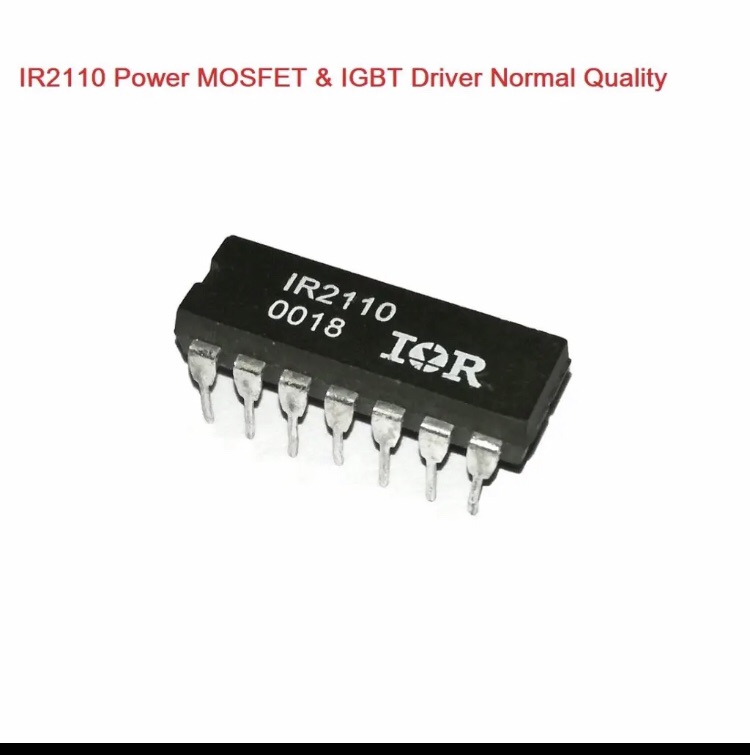 Chinese IC IR2110 IR-2110 2110 2.5A 10V 20V Power MOSFET & IGBT MOS Gate Driver High Voltage Rectifier Electrical Circuitry & Parts. 