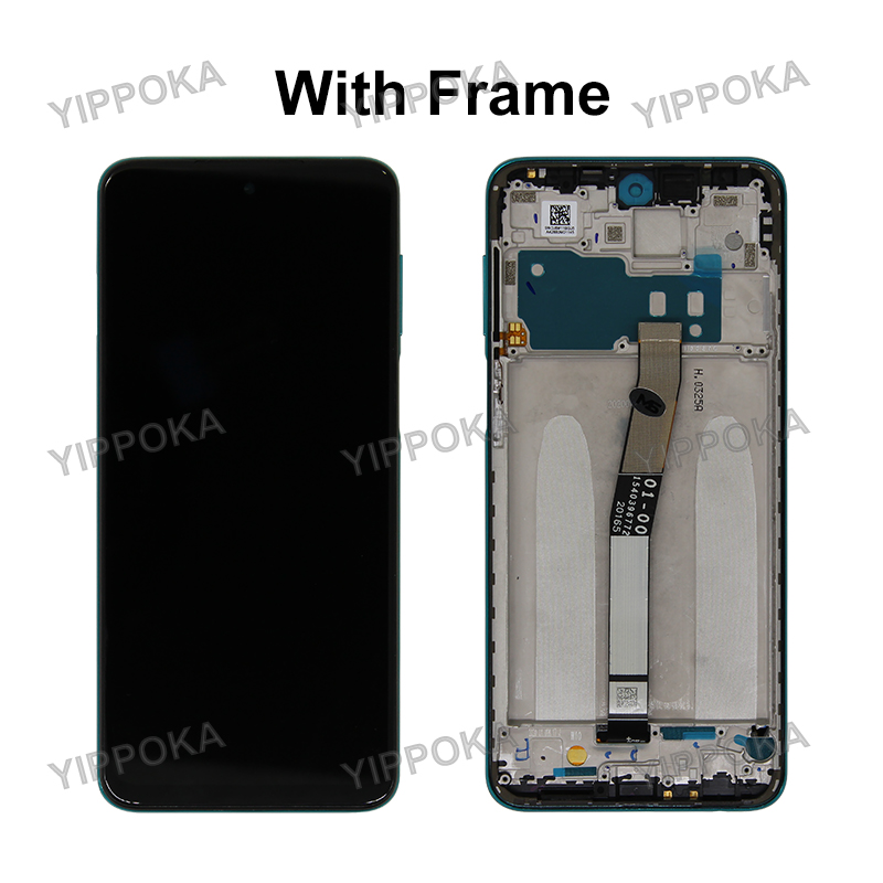 6.67"  For Xiaomi Redmi Note 9S LCD Display Touch Screen Digitizer Assembly For Note 9 Pro LCD Screen Replacement Parts. 