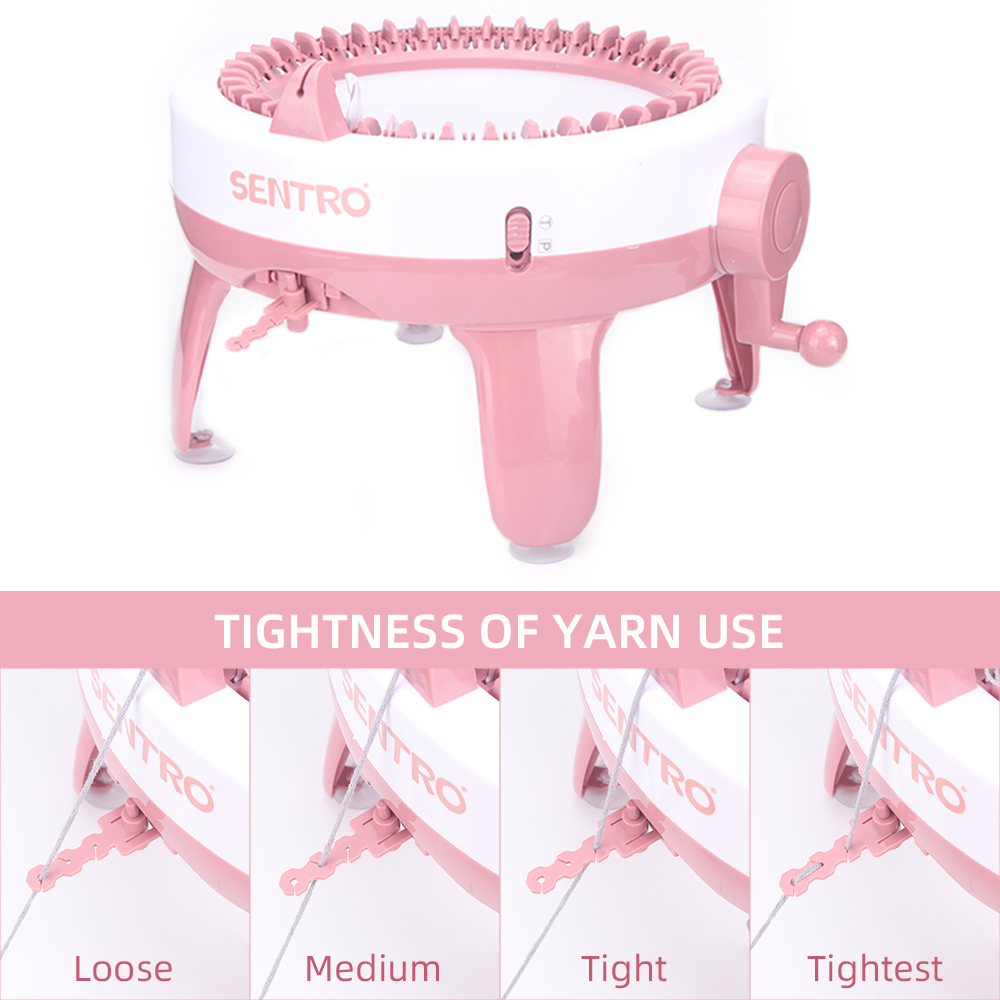 Sentro Knitting Machine Craft Project 40 Needle Hand Knitting Machine Kit for Knitting Craft Such as Scarves/Hats/Sweaters/Glove. 