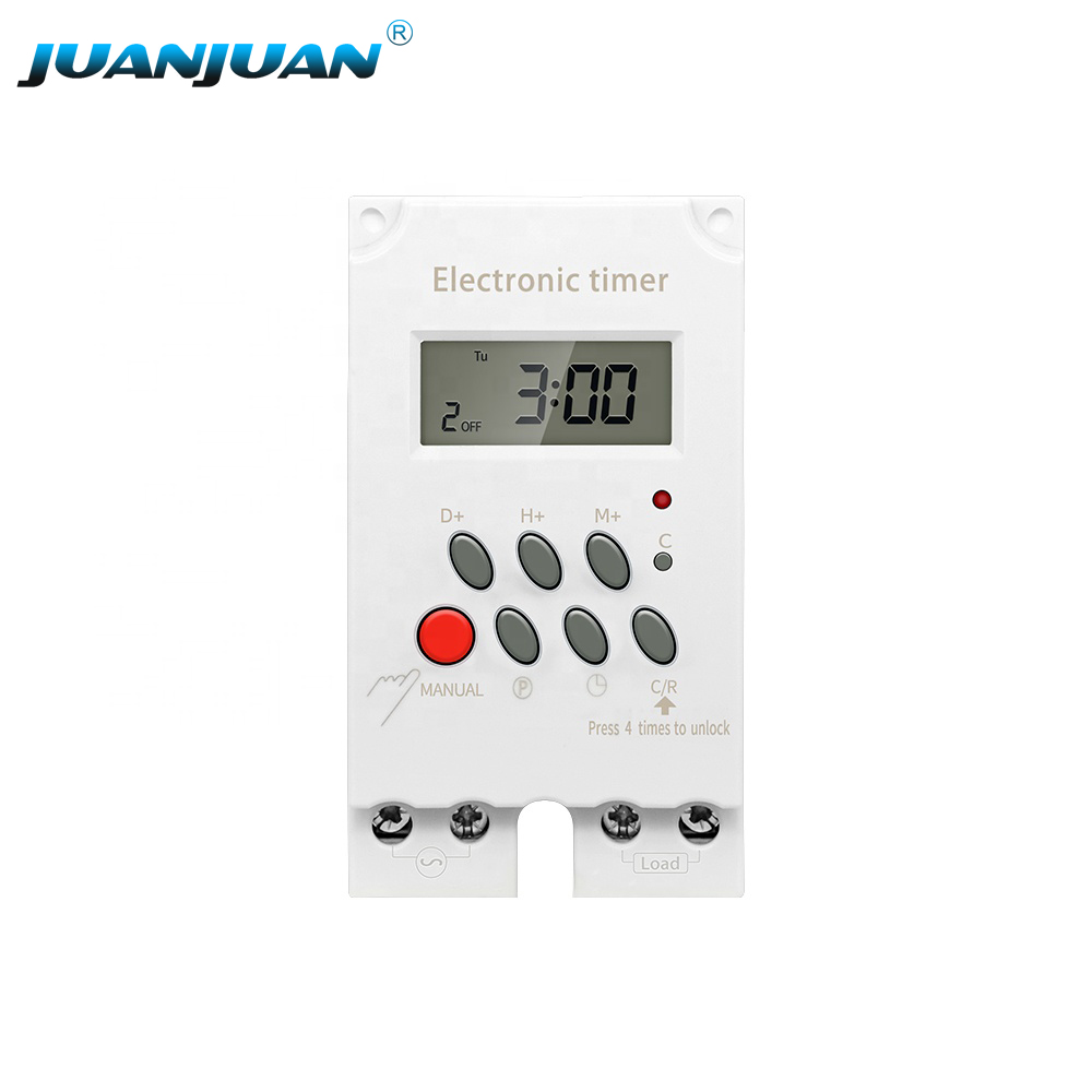 KG316T-II Digital Timer 220V 3A Programmable Timing Control Switch Time ...
