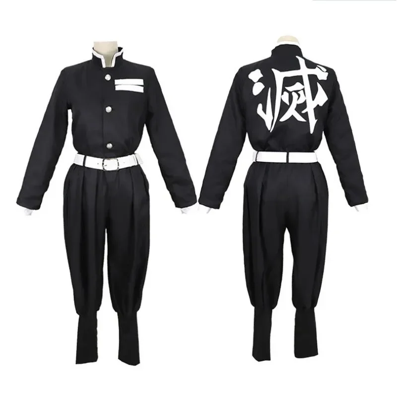 Anime Demon Slayer Tomioka Giyuu Cosplay Costume Adult Men Kimono Uniform Outfits Halloween Carnival Stage Perform Clothes. 