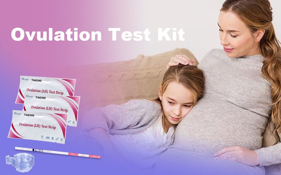 3 Pcs Ovulation Test Strips LH Urine Tests Strips Home Kit for Women