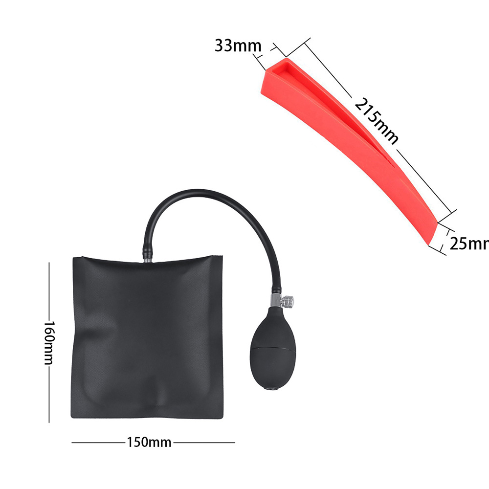 Universal Car Opening Kit Car Door Window Open Tool Key Wedge Auto Air Pump Bag Lock Out Emergency Tool Kit Unlock Repair Tools. 