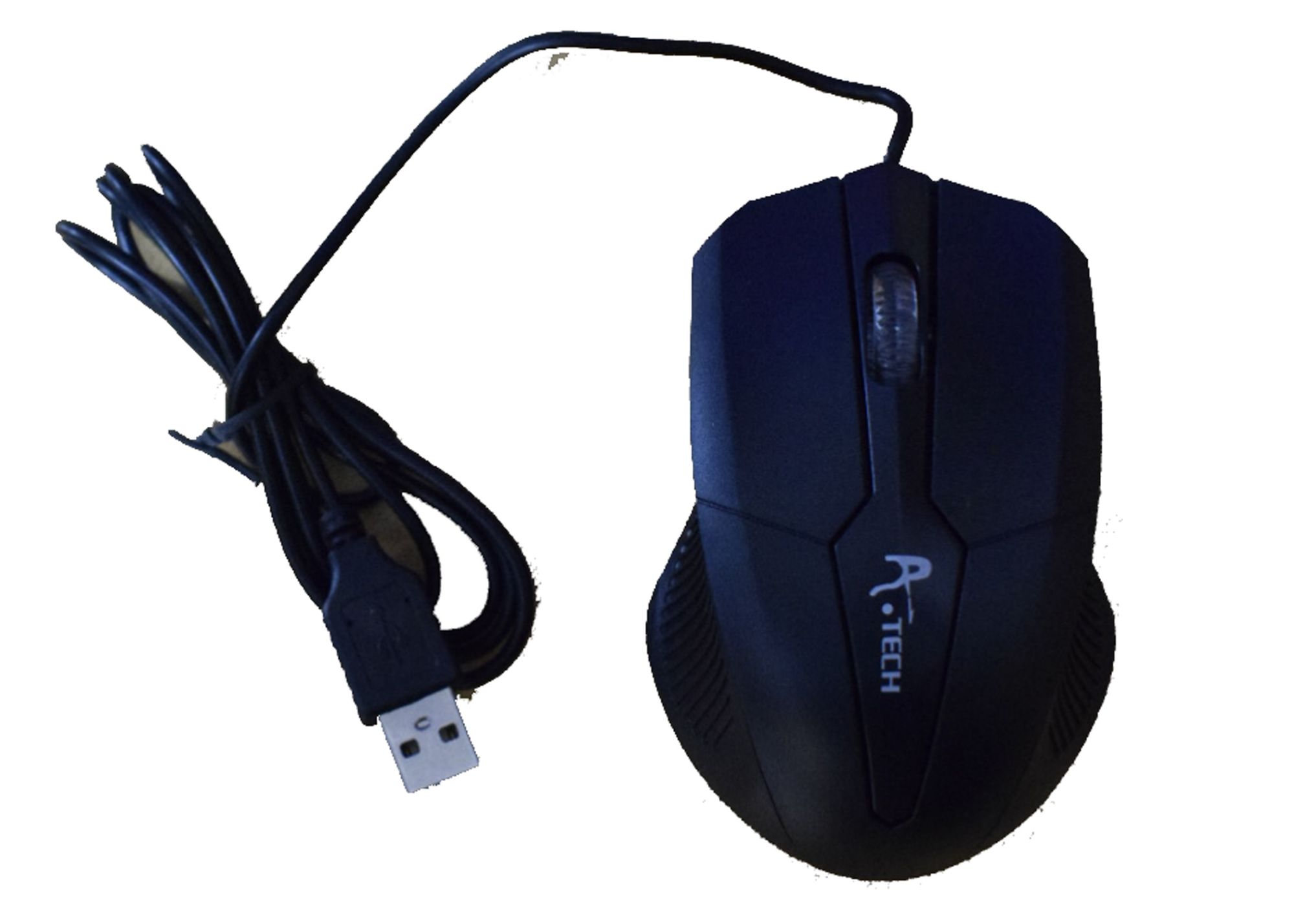 A.TECH (USB) optical Mouse model (Op185). 