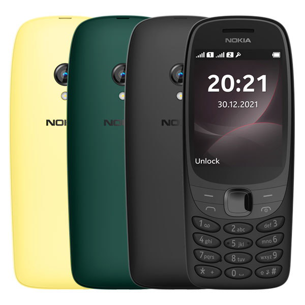 Nokia 6310 Dual SIM Keypad Phone with a 2.8” screen. 