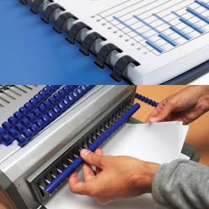 Spiral Binding Machine 118C A4 21 hole Steal 50 - 70 mm Thickness. 