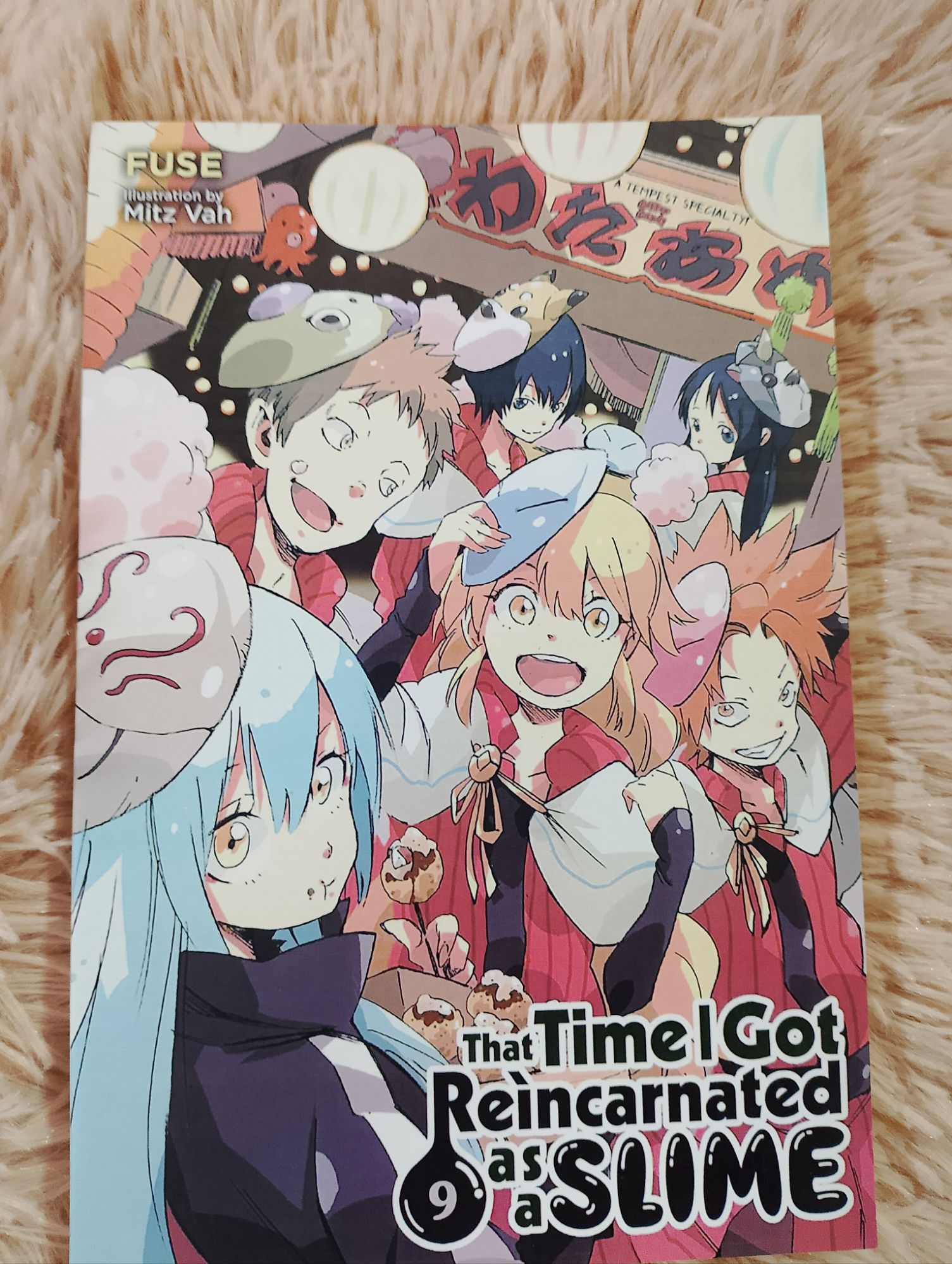 Reincarnated as a slime Light Novel volume 9