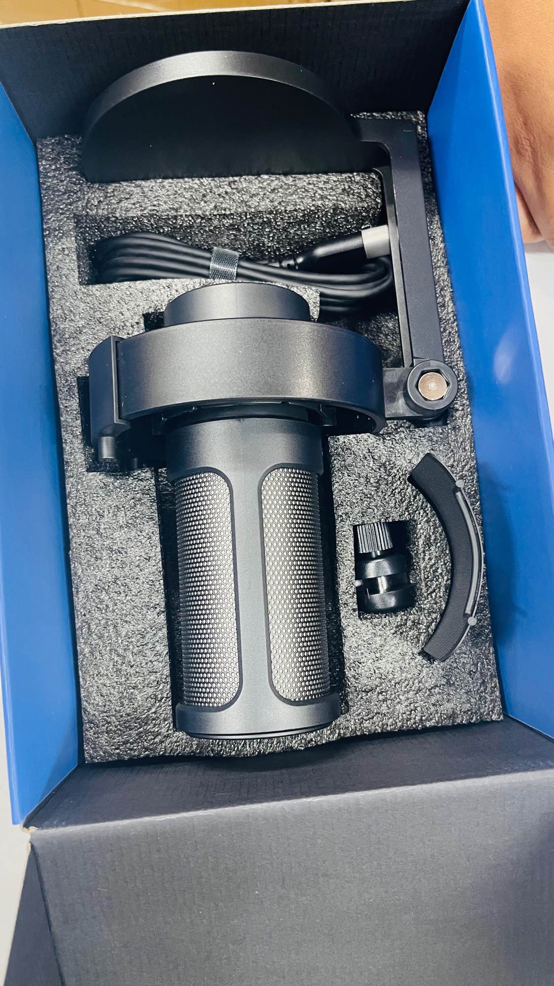 FIFINE AmpliGame A8 Gaming Microphone, USB PC Mic for Streaming, Podcasts, Recording, Condenser Computer Desktop Mic on Mac/PS4/PS5, with RGB Control, Mute Touch, Headphone Jack, Pop Filter, Stand. 