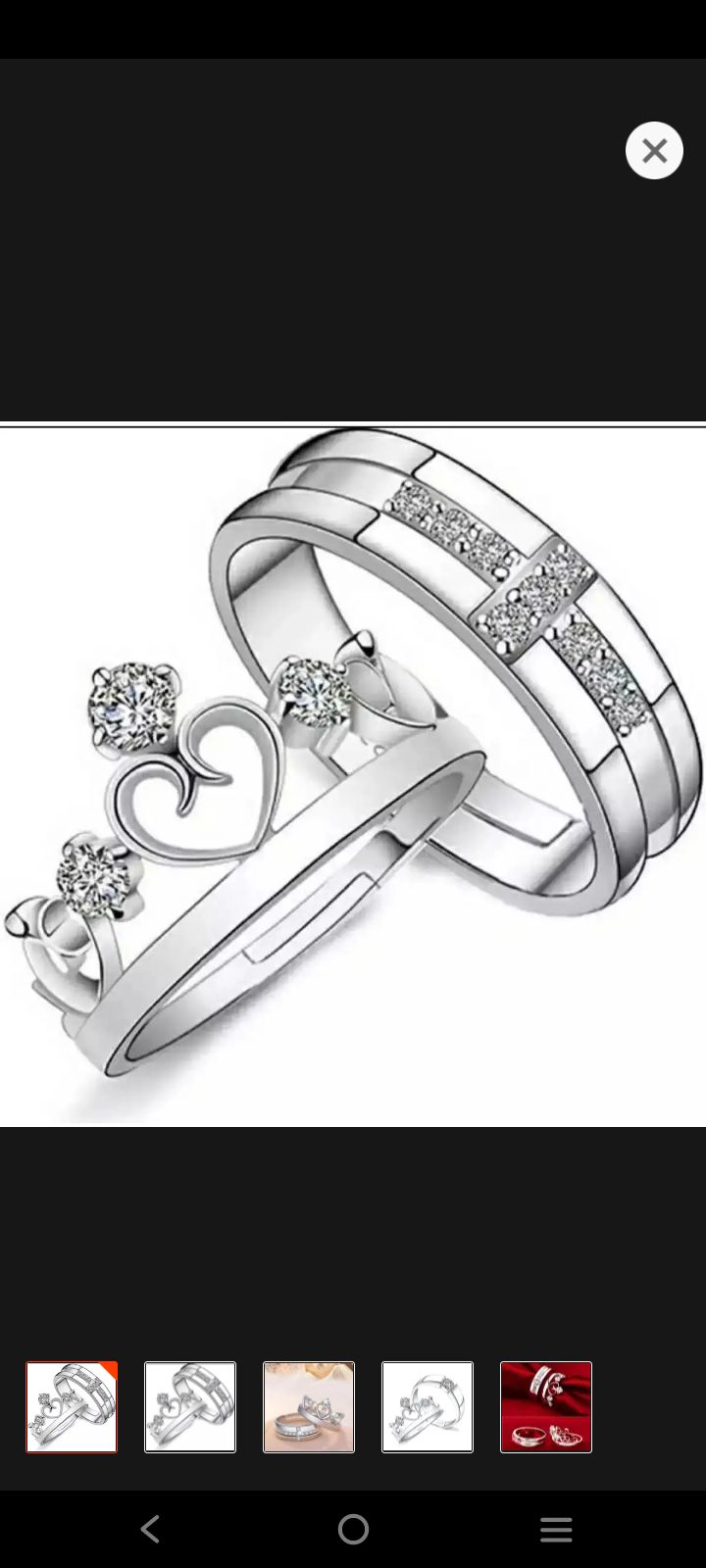 Couple Rings Engagement Rings Valentines Rings For Unisex Men Women |