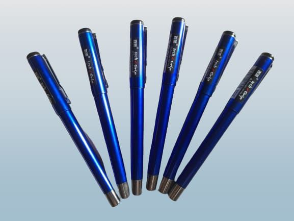 premium quality signeture pen blue colour 6 piece combo set with box high quality pen for gift smooth to write