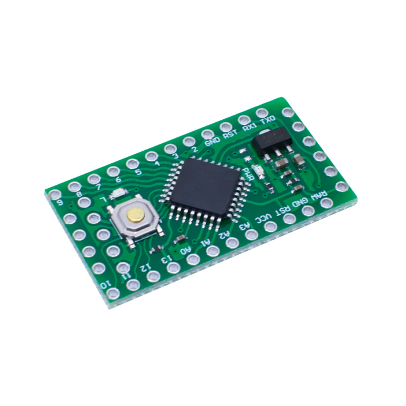 LGT8F328P LQFP32 MiniEVB 3.3V / 5V Replaces Pro Mini ATMEGA328P Fully Compatible For Arduino USE HT42B534-1 Driver. 