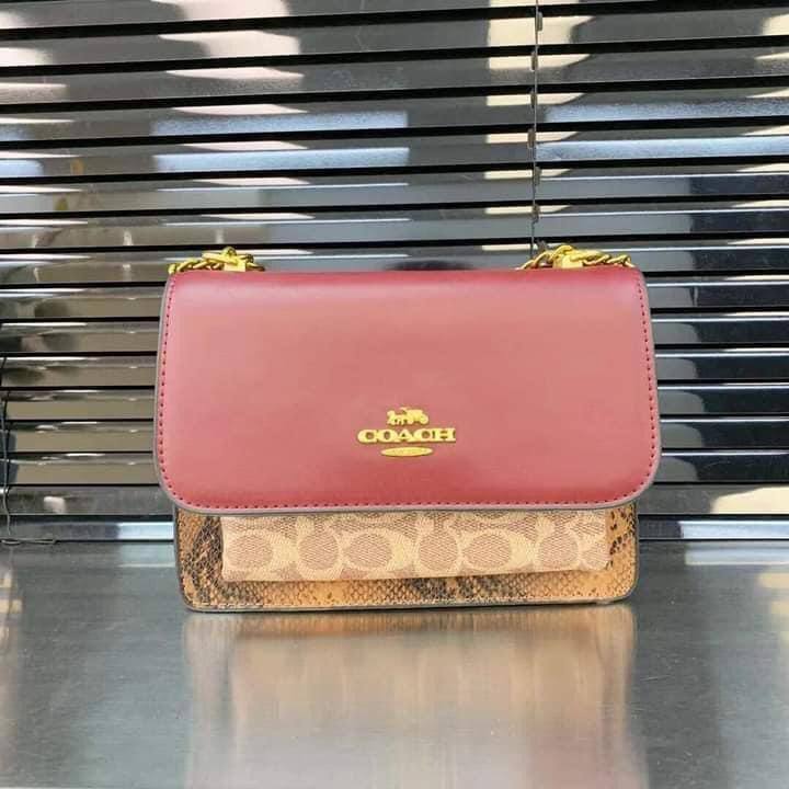 Coach Klare Crossbody Bag In Signature Canvas. 
