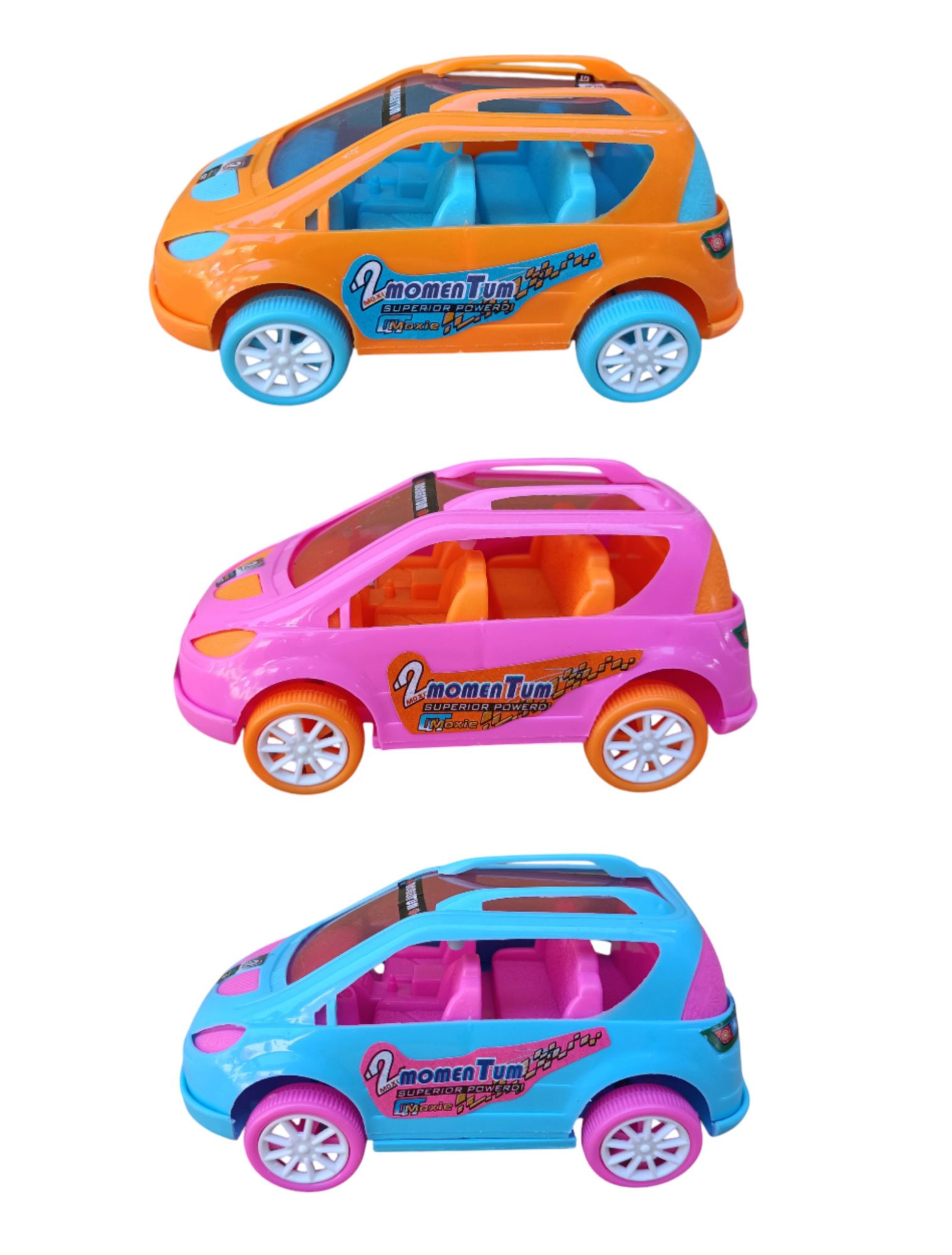 3 Piece Dalu Car Set for Baby/ Pull Back Car toy set