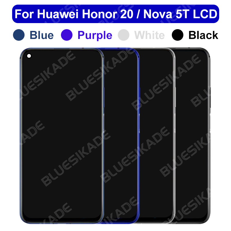 6.26" For Huawei Honor 20 Pro LCD YAL-AL10 YAL-L41 Display Touch Screen For Honor 20 LCD YAL-L21 YAL-AL00 LCD Replacement Parts. 