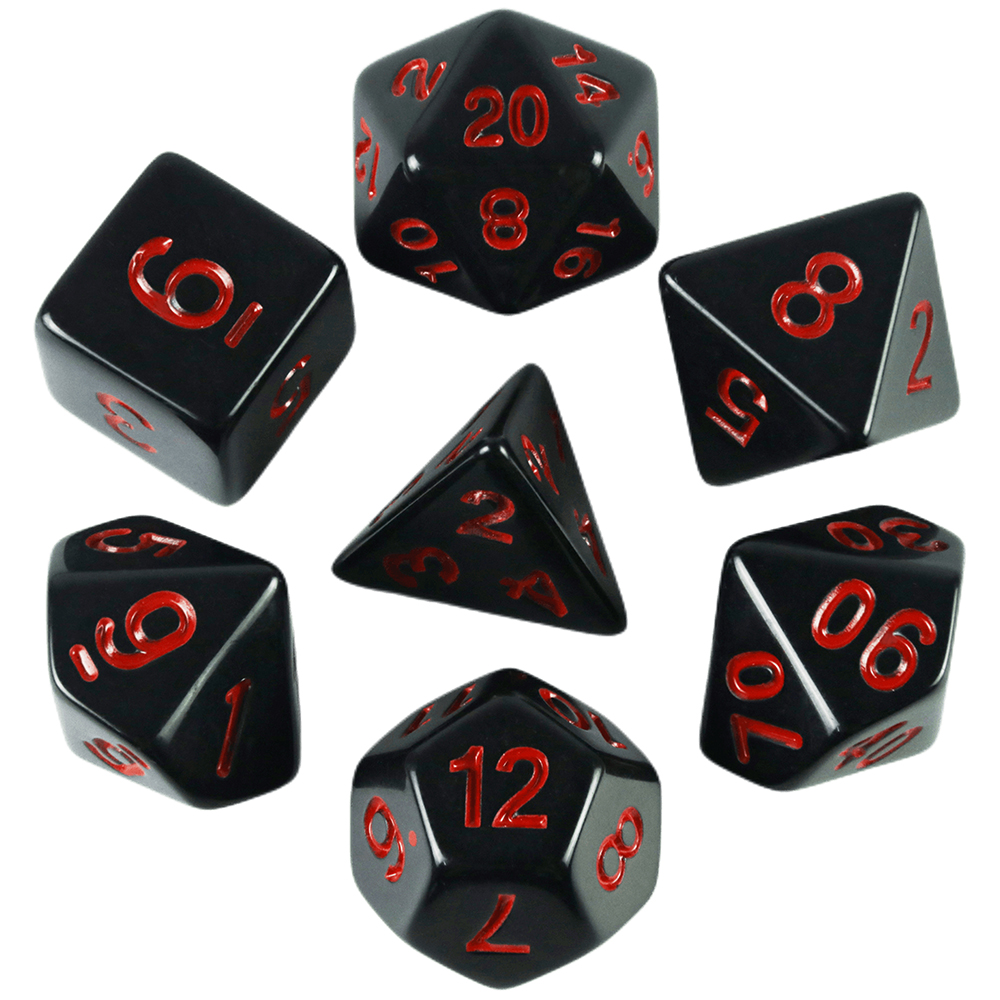Dices For Gaming Cubes For DND High Quality Dice Set Perfect Finish 25 Different Colours Available For Board Games DND RPG Games. 