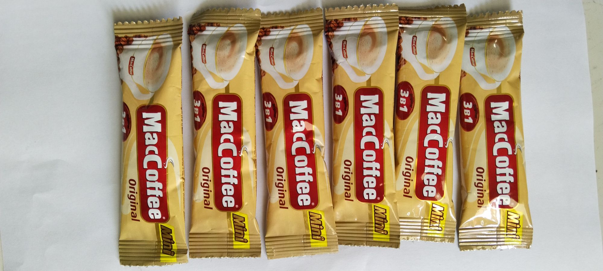 Macc Coffee 12g Made in Malaysia (6pcs combo pack)