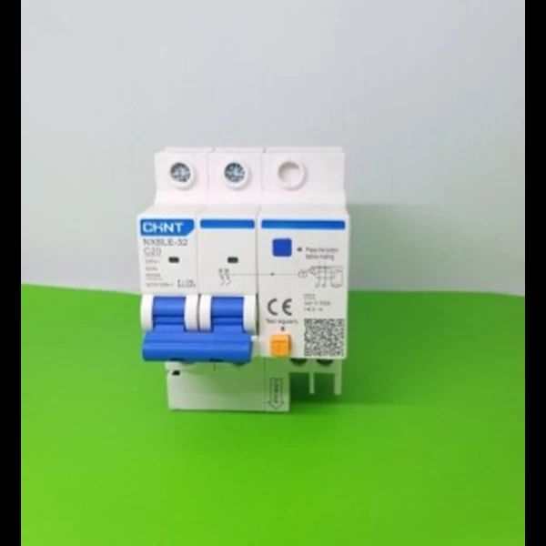 RCBO DP CHINT NXBLE-63 1P + N 32A to 63A. 