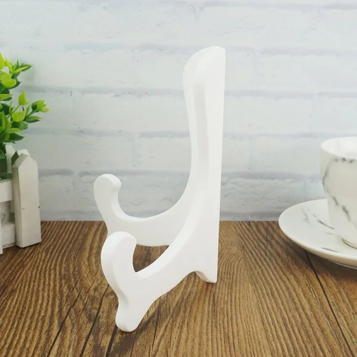 6 inch Display Plate Stand Plastic 12 pieces - Router Stand
