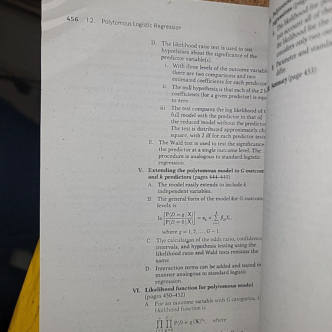 Logistic Regression By David G. Kleinbaum & Mitchel Klein. 