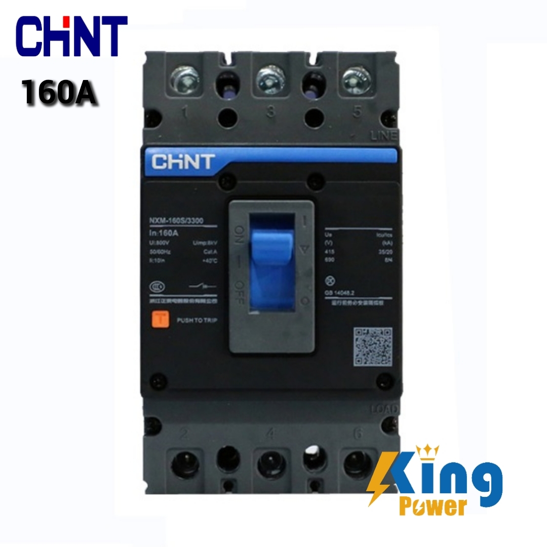 Chint Moulded Case Circuit Breaker 3 Pole (NXM-160 S) 160 Amp