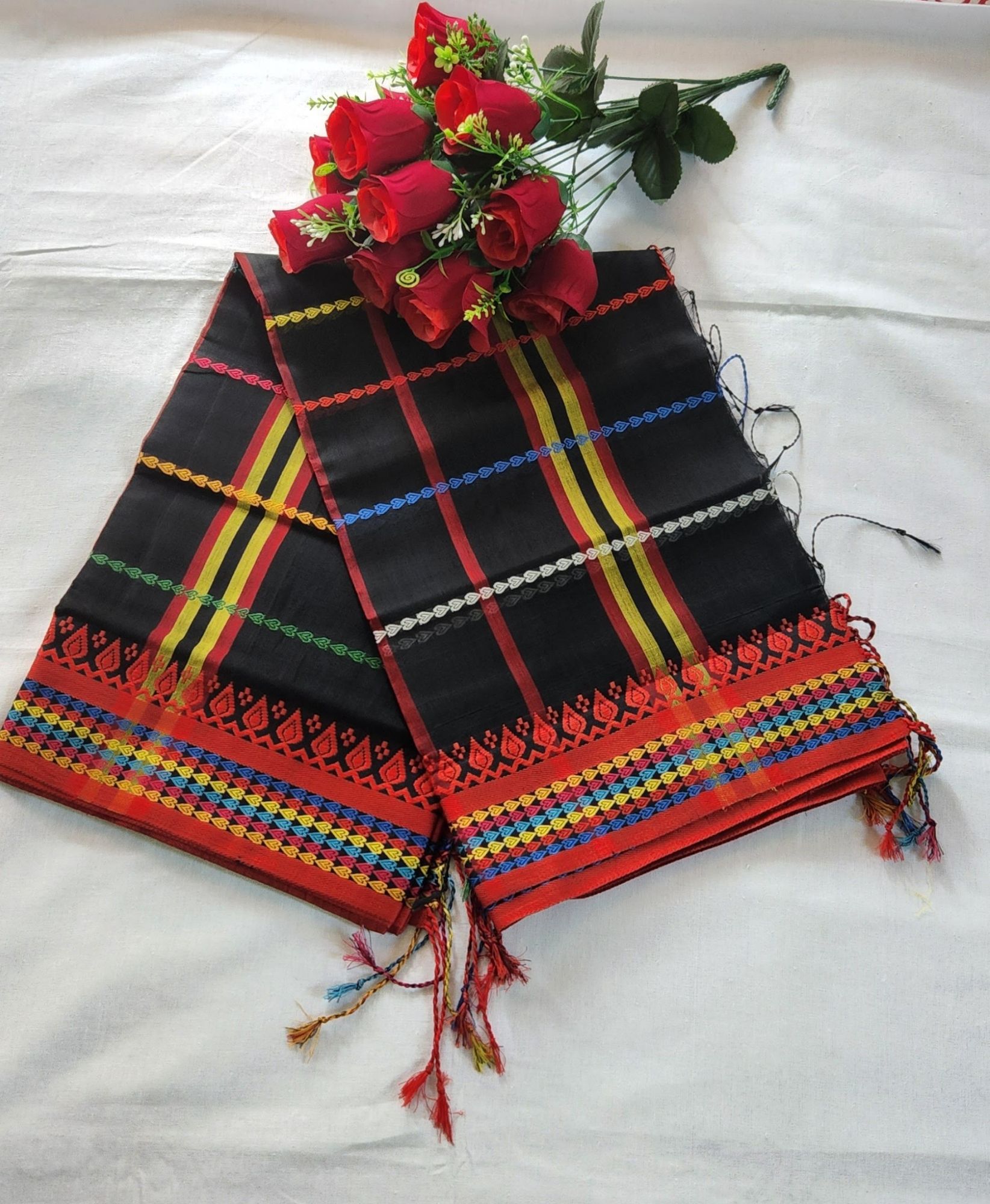 Baby Popcorn Dhupiyan saree. Color available High and export quality saree for baby 8 hand Tati saree made in sirajgonj. 