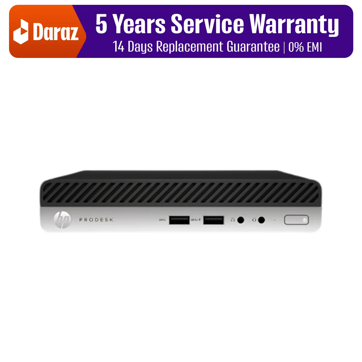 HP ProDesk 600 G5 8th Gen Core i3, 8GB, 128GB SSD Refurbished Mini PC