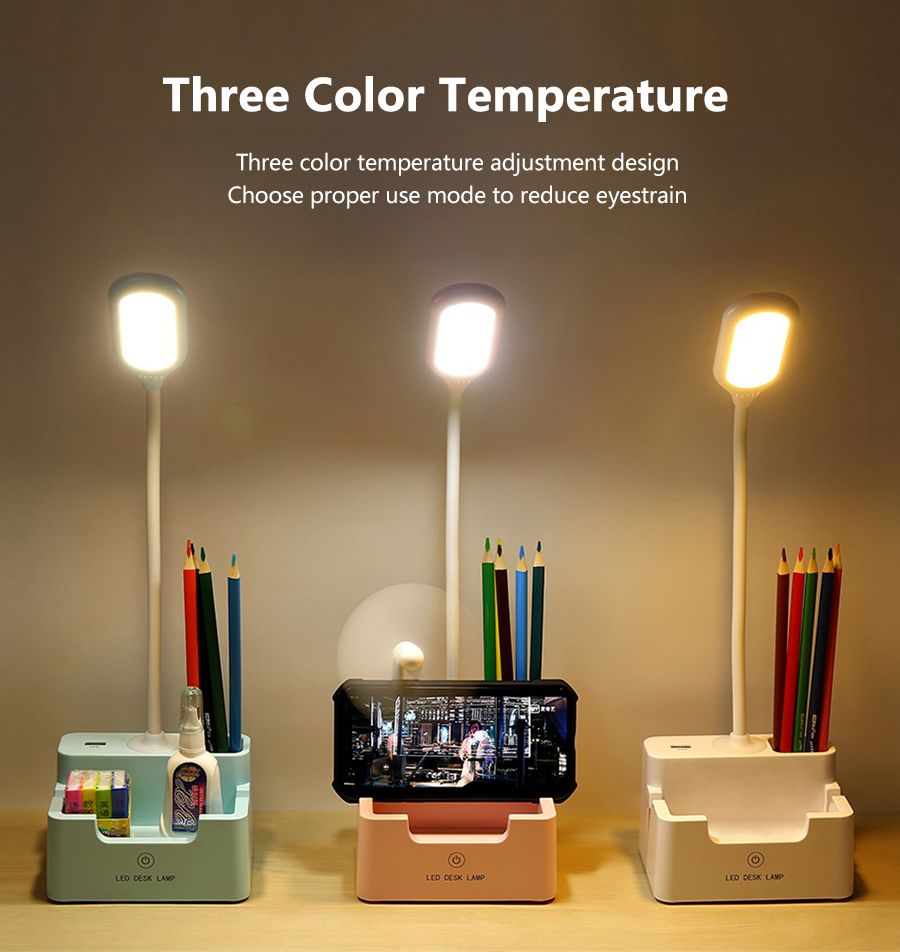 4 in 1 Multi-function LED Desk Lamp. 