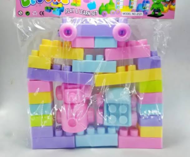 Educational Stacking Blocks Set - for Creative DIY Fun. 