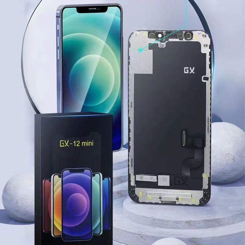 GX AMOLED Screen For iPhone X Xs Max 11 Pro Max 12 Mini 12 Pro Max 13 LCD Display 3D Touch Screen Digitizer Assembly Replacement. 