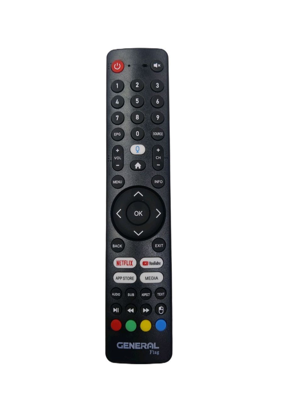 General Flag Android Led Tv Remote Control Without Voice.