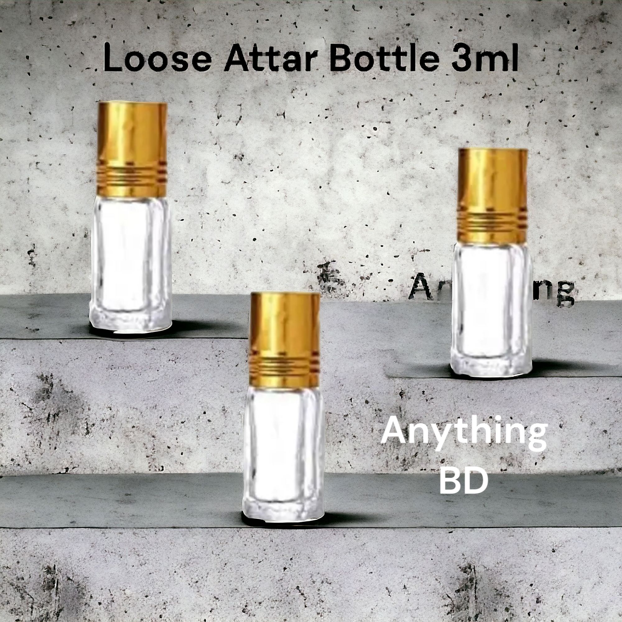 Attar Loose Bottle 3 ml -- 3 ocs. 