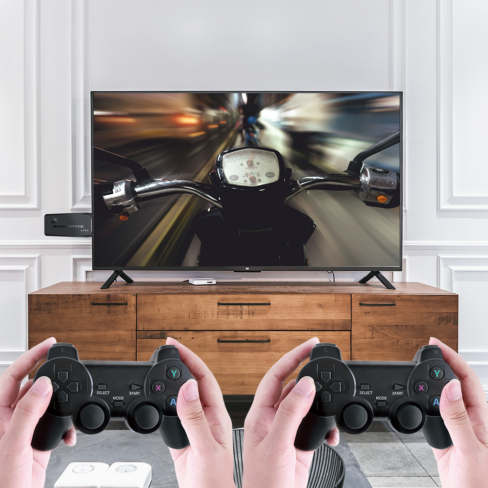 Video Game Console 64G Built-in 20000 Games Retro handheld Game Console Wireless Controller Game Player For Children Xmas Gifts. 