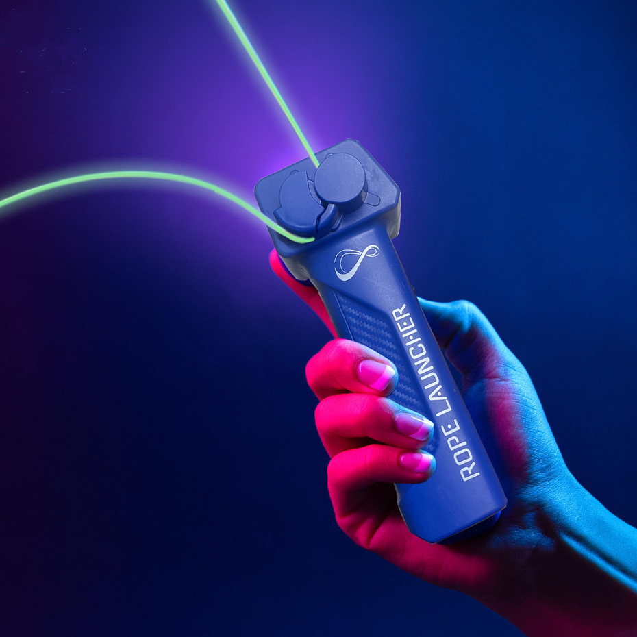 Launcher Loop Fidget Toy,Rope launcher ZipString Handheld Adjustable Speed Luminous Rope Lasso Kid Adult Fun Game toys. 