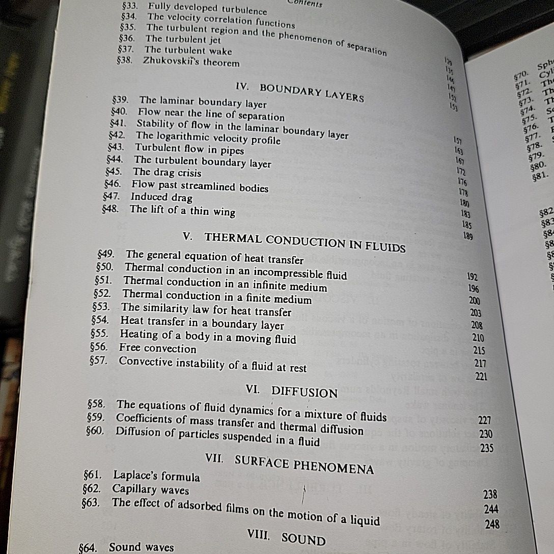 Fluid Mechanics By Landau And Lifshitz (Vol:6). 