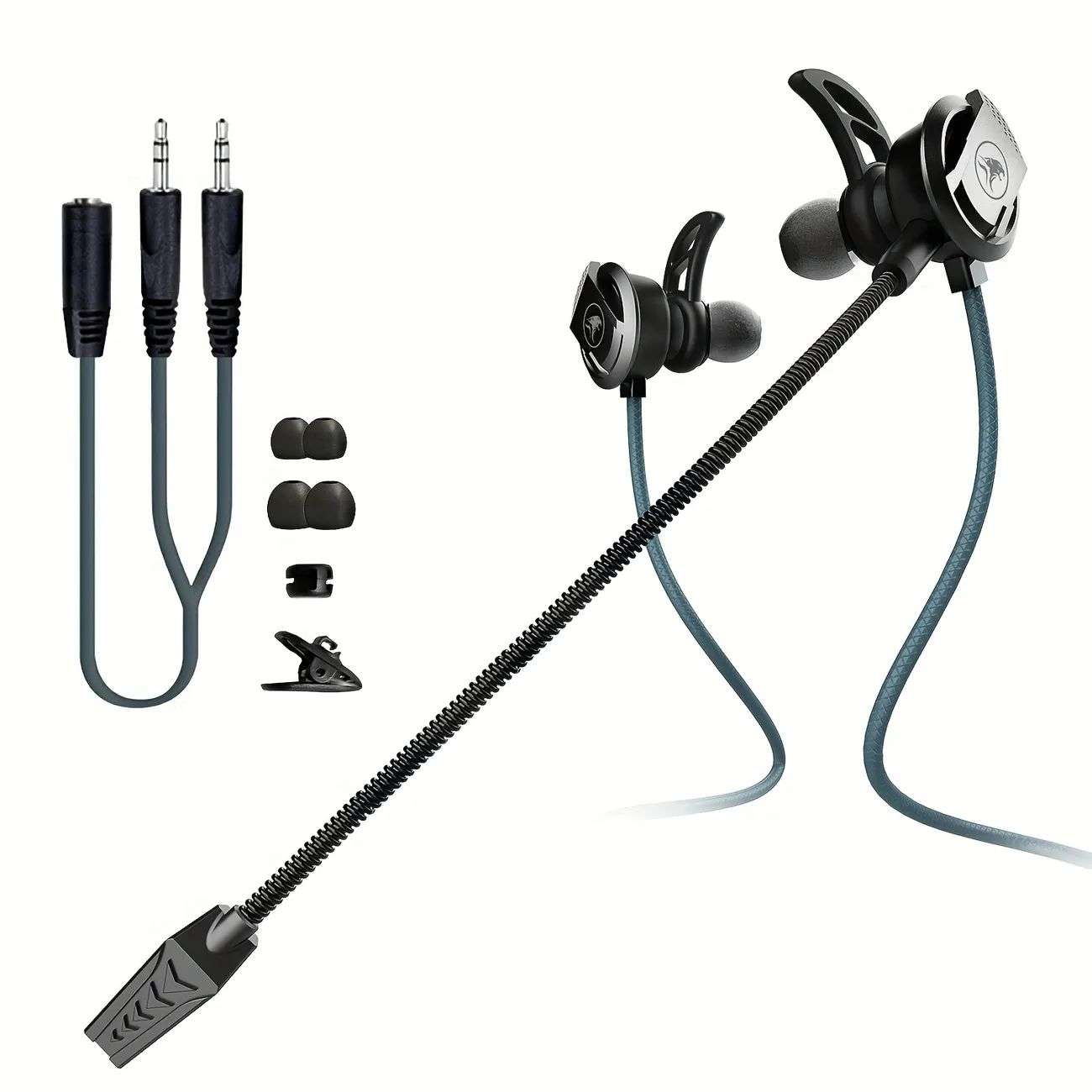  Rpm Euro Games Gaming Earphones Headphones With Detachable Mic