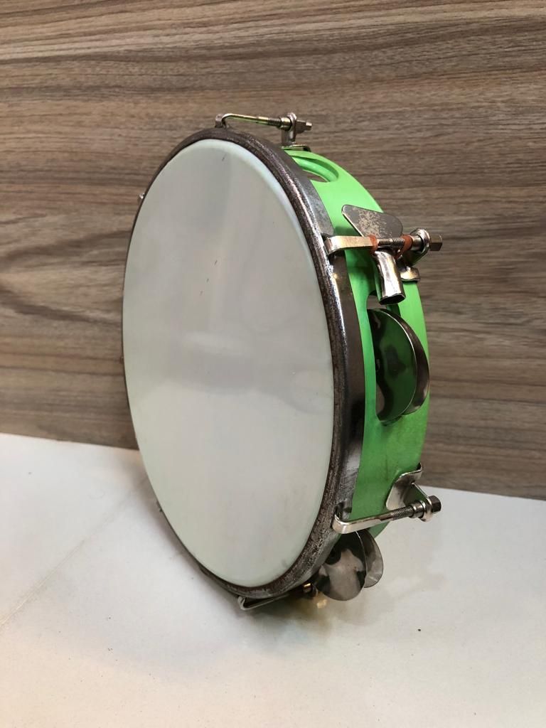 Tambourine Hand Percussion Musical Instrument ( DAFLI) 8 inch. 