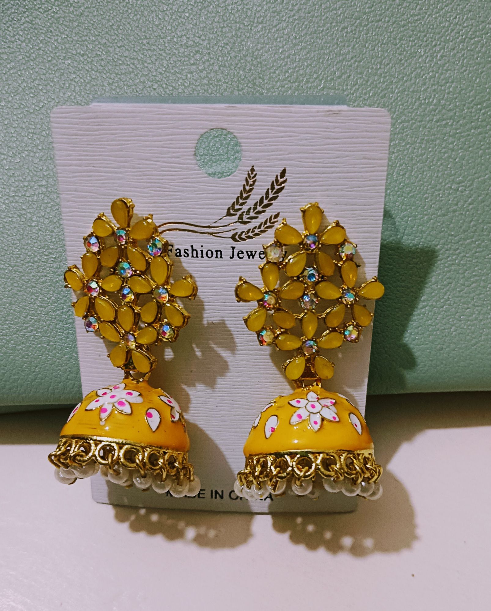 Indian Bollywood Earrings / Jumka style earrings/ occasional earrings for women and adult girls.