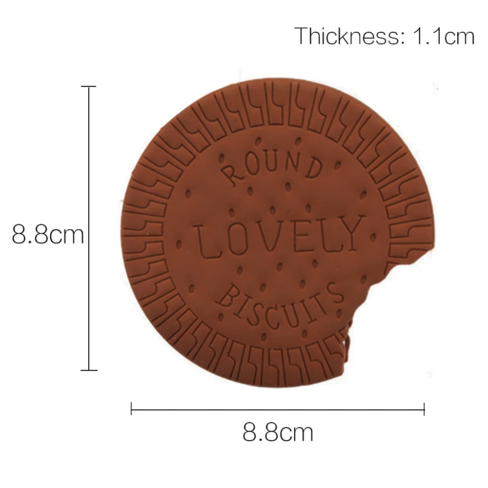 STONEGO Creative Chocolate Cookies Shape Note Book Students Cartoon Cute Tearable Handwritten Memo Pads Cover Notepad. 