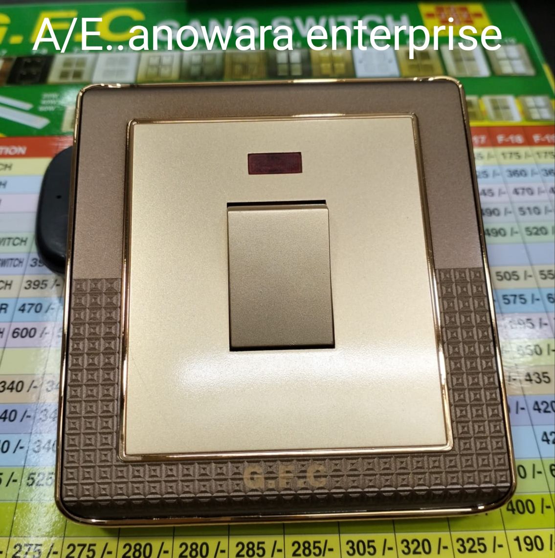 g.f.c.dv single socket switch professional high quality. 