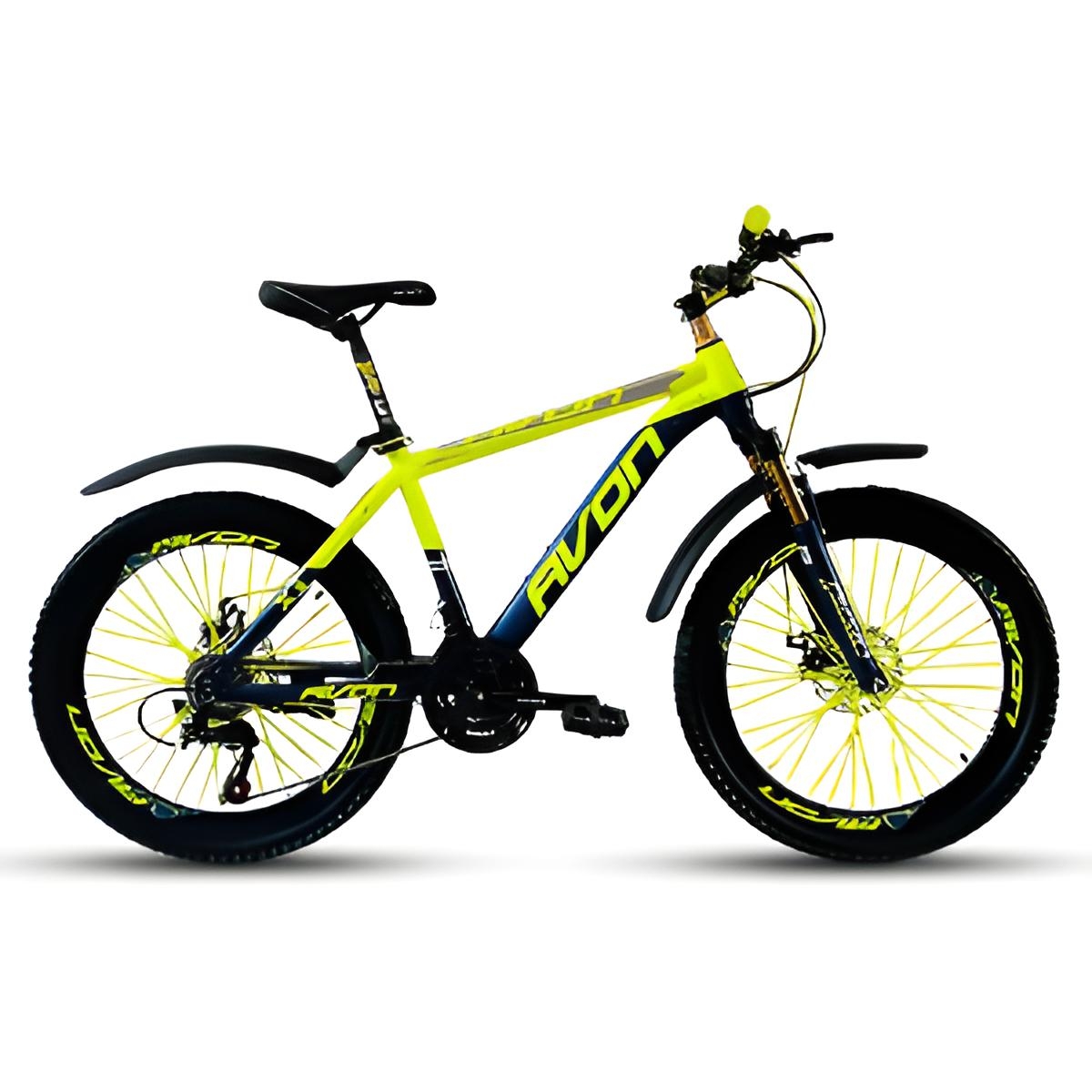 26 inchi 21 Speed Gear Cycle With Suspension Lockout fork High Rim Coloring Fat Spoke With Shimano Parts