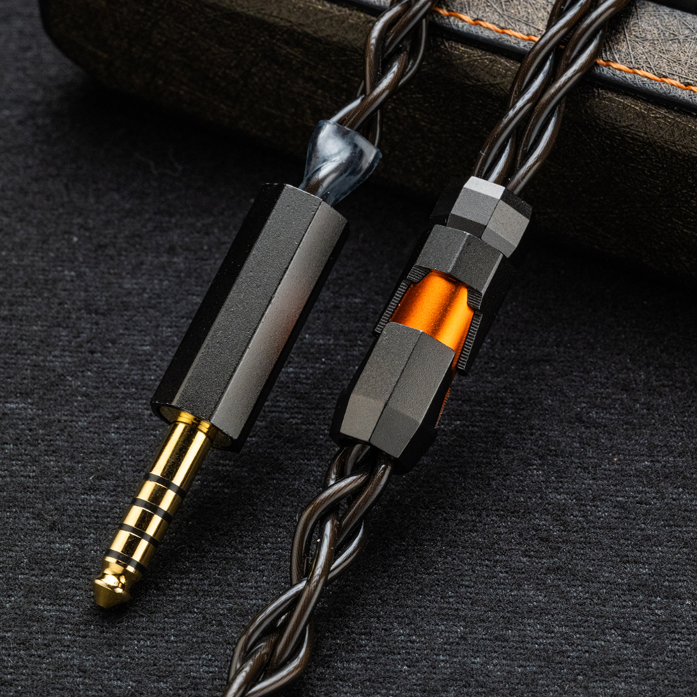 Yongse Warrior New Arrival OCC 6N Single Crystal Silver-Plated Copper HiFi Audio Upgrade Cable for IEMs 7HZ TANGZU AFUL BQEYZ. 